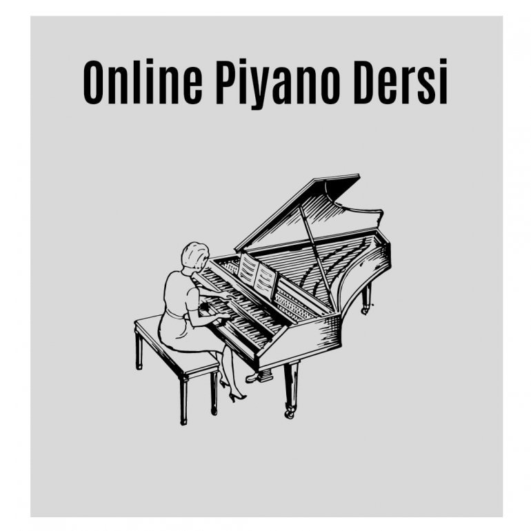 Online Piyano Dersi 160dk (4 ders )